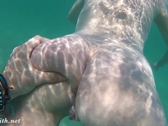 KiloMatures presents: Jeny smith teases her hot body on a public beach