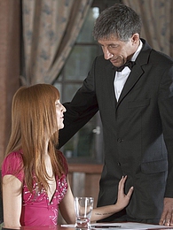 KiloMatures presents: Cute teenager fucking the senior teacher for better grades