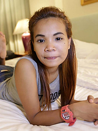 KiloMatures presents: Adorable Thai teen with perfect tits and ass gets drilled by white traveler
