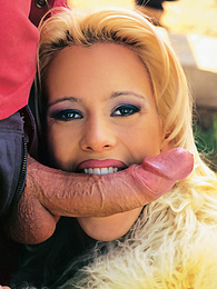 KiloMatures presents: Blonde Cora Works Hard With Mouth and Ass to Get a Facial