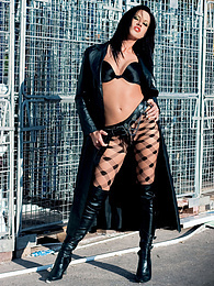 KiloMatures presents: Lollybadcock Has a Horny Photoshoot With Dildos Outdoors