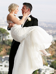 KiloMatures presents: Hot blonde Anikka Albrite consummates her marriage vows after getting married